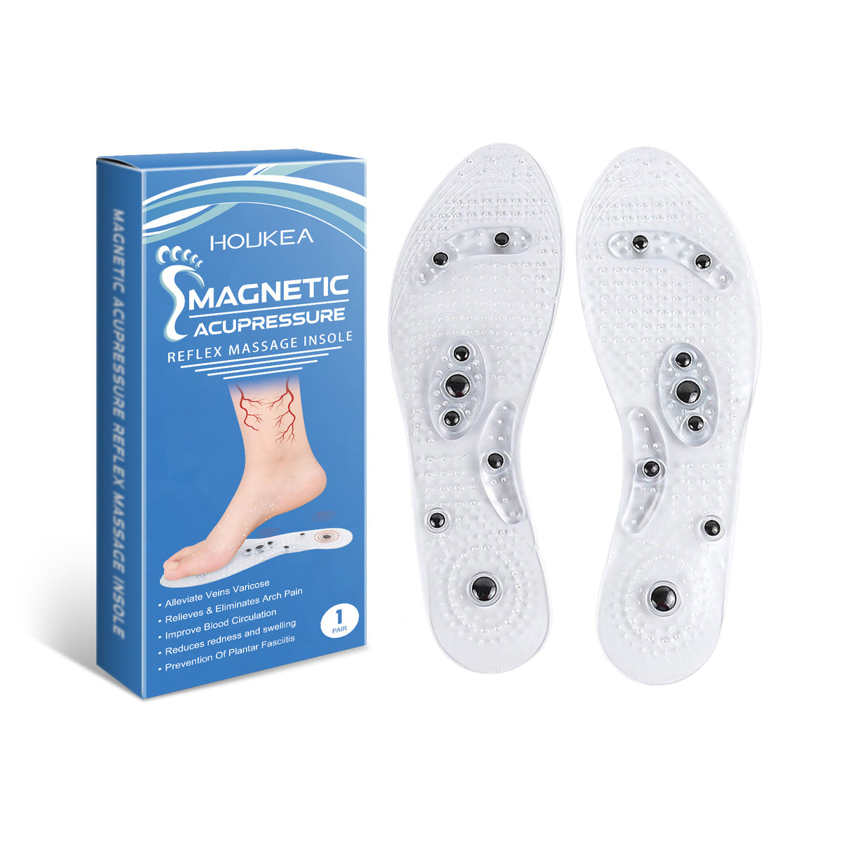 Comfortable Massage Insoles Leg Repair Raised Invisible Support Durable Lightweight Massage Insoles - V.I.P Digital Presence