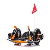 12V Kids Ride On Electric Toy,2WD,16'' exaggerated wheel,Dual handle control for 360 degree flexible steering and rotation - V.I.P Digital Presence