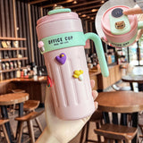 New coffee cup 316 stainless steel thermos cup high value men and women double layer water cup portable accompanying cup - V.I.P Digital Presence