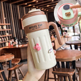 New coffee cup 316 stainless steel thermos cup high value men and women double layer water cup portable accompanying cup - V.I.P Digital Presence