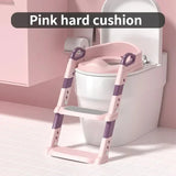 Stair Style Children's Toilet Boy and Girl Baby Toilet Folding Rack Step Stool Child Step Toilet Seat Ring Baby Potty Toilets - V.I.P Digital Presence