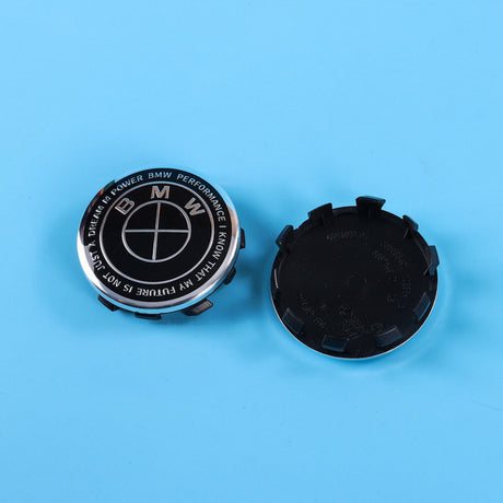 Suitable for BMW front and rear standard wheel hub covers 56/68mm 3 Series 5 Series X1X5X6M logo co branded center cover logo - V.I.P Digital Presence