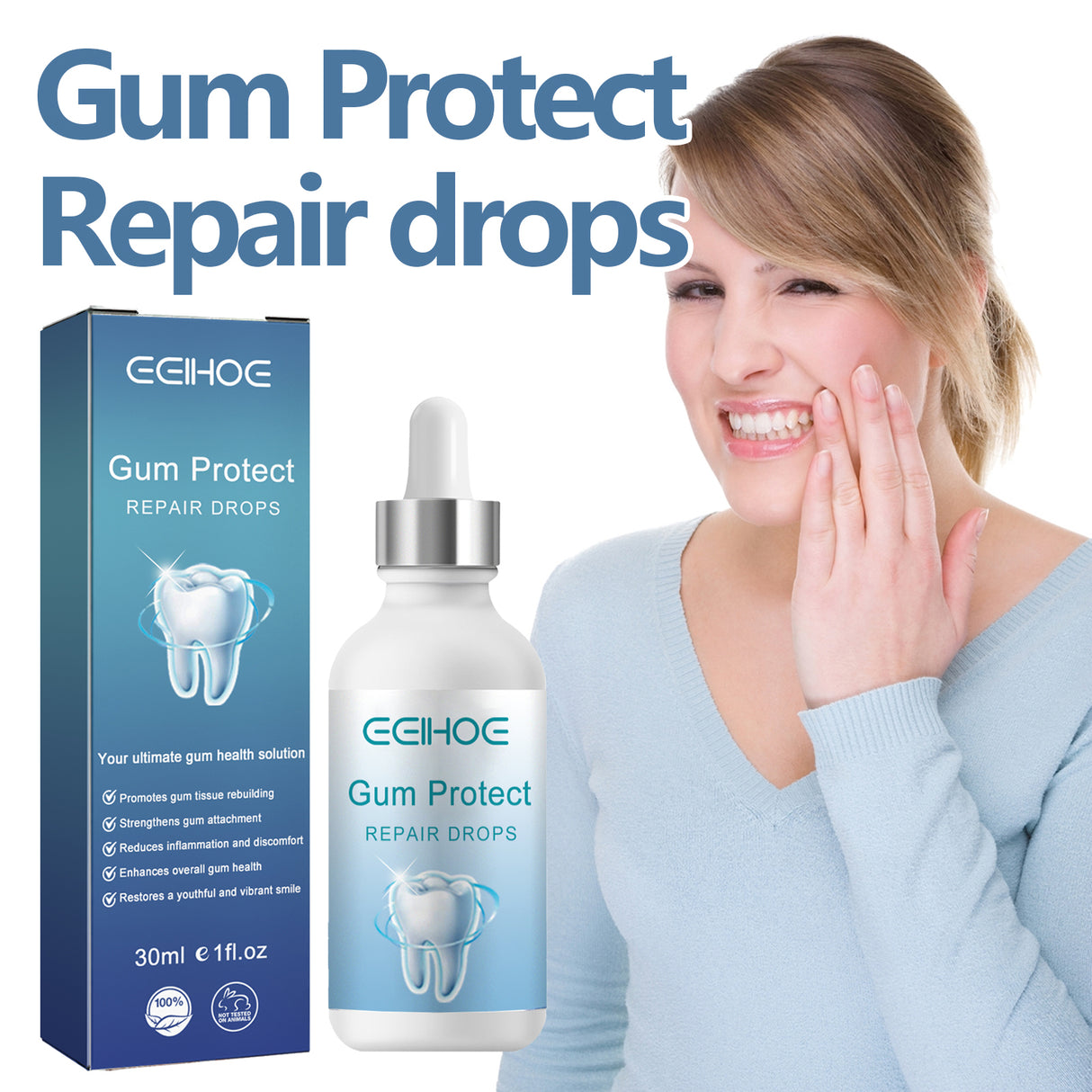 Gingival Repair Series, Cleaning Stains, Tartar, Whitening Teeth, Oral Health Care - V.I.P Digital Presence