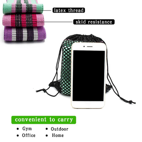 Resistance Bands 3-Piece Set Fitness Rubber Bands Expander Elastic Band For Fitness Elastic Bands Resistance Exercise Equipment - V.I.P Digital Presence