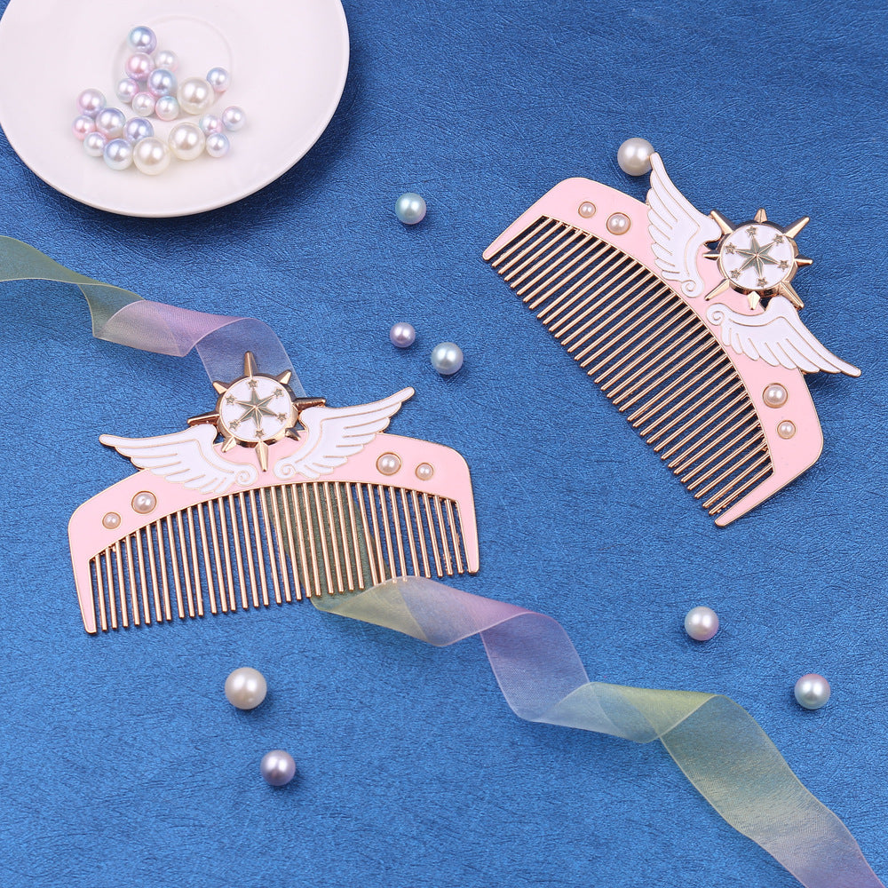 Girl Heart Creative Straight Hair Comb Cute Valentine's Day Gift - V.I.P Digital Presence