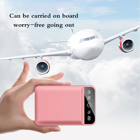20000mAh Mini Charger Portable Two-way Fast Charging Power Bank Digital Display External Battery for iPhone Xiaomi Samsung - V.I.P Digital Presence