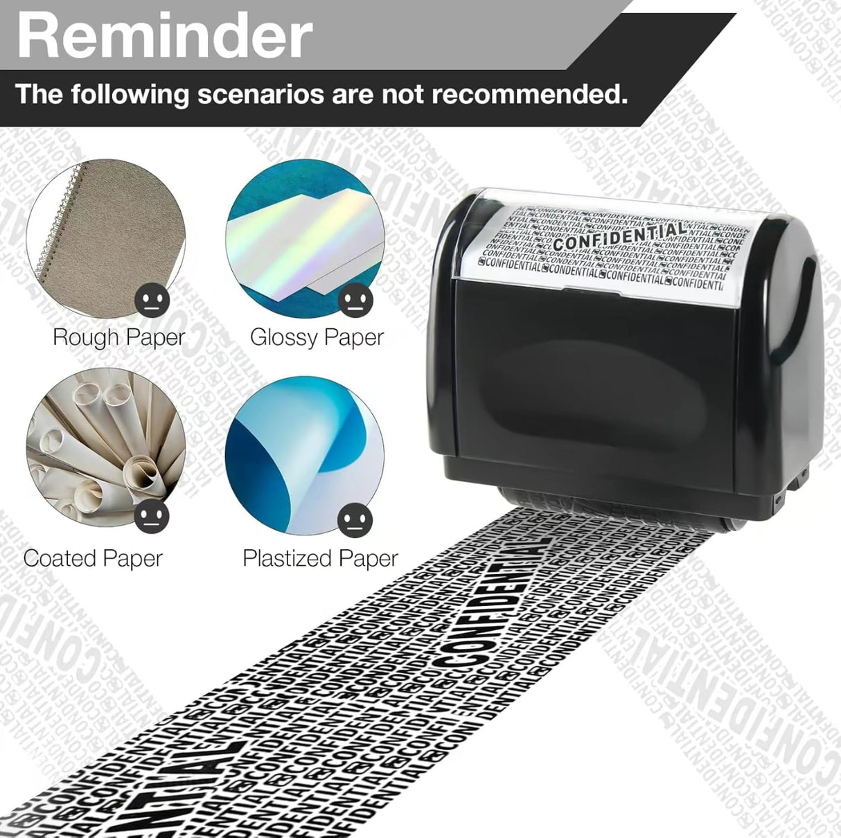 InfoGuard Roller Stamp