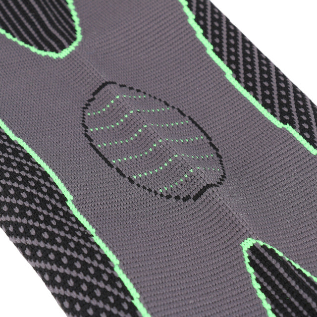 1PCS Mumian S33 Classic Black And Green Knitted Thermal Lengthen Sports Kneecaps - V.I.P Digital Presence