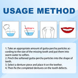 Tooth Repair Kit, Halloween Makeup Modification Teeth Dentures Fillings And Holes And Glue - V.I.P Digital Presence