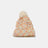 Contrast Cable-Knit Hat with Pompom - V.I.P Digital Presence