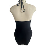 Swimsuit hollow strap sexy one-piece black tight swimsuit women's bikini - V.I.P Digital Presence
