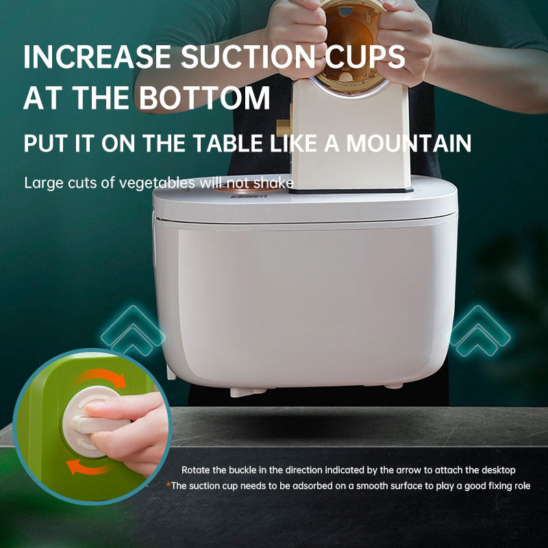 Household vegetable cutting artifact hand roller multifunctional potato shredder shredder slicer grinding powder wiper - V.I.P Digital Presence