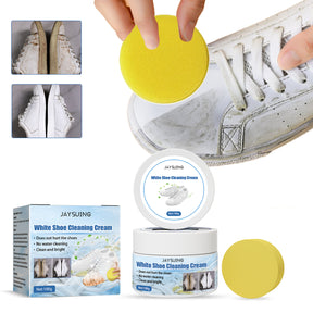 Little White Shoes Cleaning Cream, Little White Shoes Clean Stains Shoes Edge Yellow Free Wash Whitening Cleaning Cream - V.I.P Digital Presence