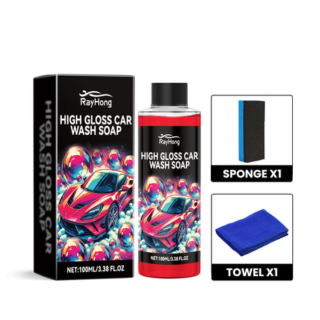 Foam Car Wash Liquid, Car Cleaning Mild Decontamination Foam Dust Refurbished Bright Cleaner - V.I.P Digital Presence