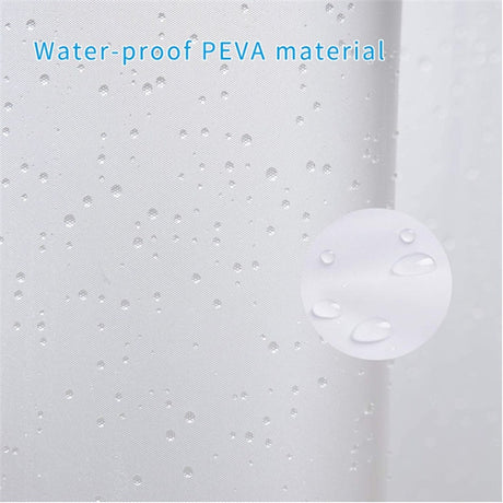 Bathroom Shower Lining Frosted Plastic Extra Long Shower Curtain Liner With Magnet Metal Eyelets Thickened Shower Curtain - V.I.P Digital Presence
