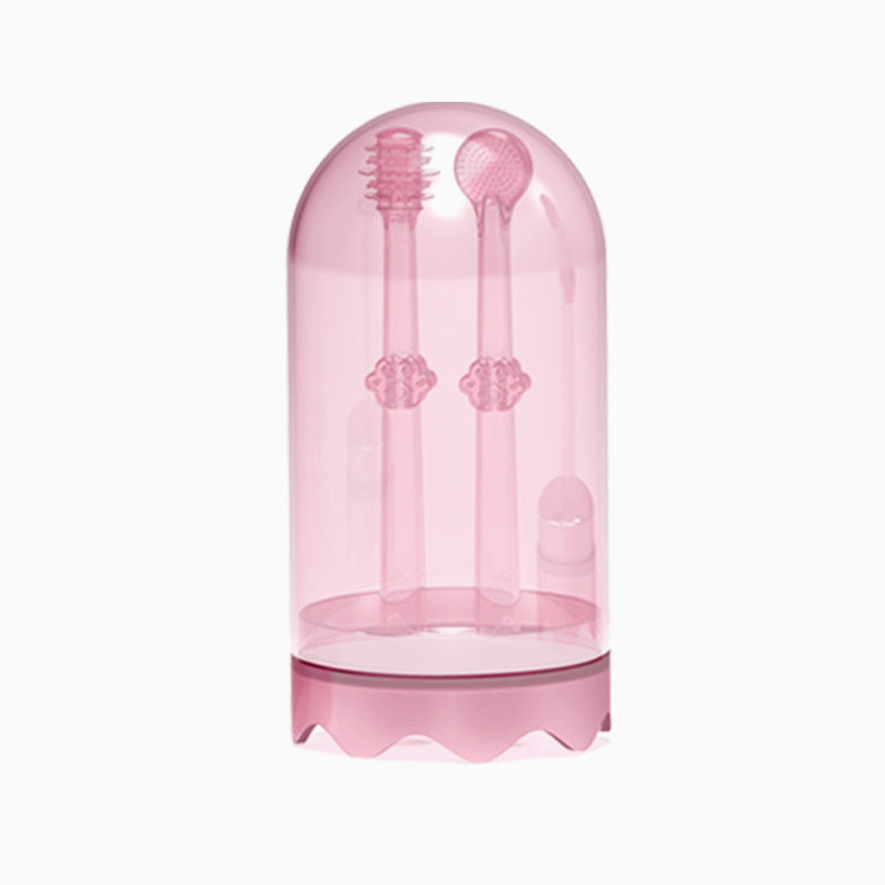 Baby Toothbrush Tongue Coating Baby Teeth Deciduous Teeth Silicone Newborn Early Brush - V.I.P Digital Presence