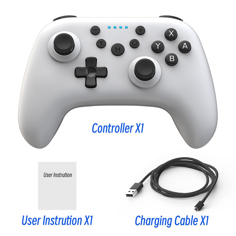 Suitable for Switch/site/OLED wireless Bluetooth game controller T30 six axis wake-up NFC - V.I.P Digital Presence