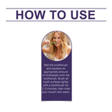 Purple Care Toothpaste Clean Teeth Hygiene Care Mouth Fresh Daily Care Toothpaste - V.I.P Digital Presence