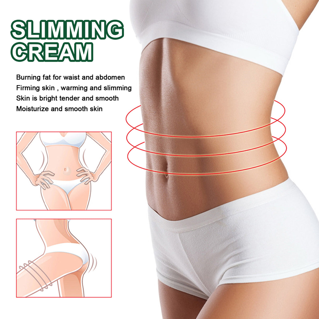 Ginger Massage Cream Arm Belly Belly Skin Moisturizing Massage Body Care Cream - V.I.P Digital Presence