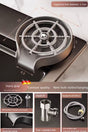 Bar counter commercial cup washer nozzle small sink stainless steel washer household automatic high-pressure cup washer - V.I.P Digital Presence