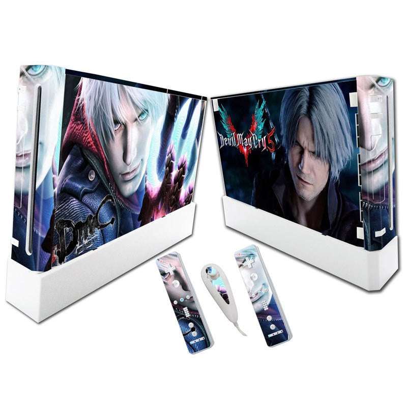 Suitable for WII stickers wii console cartoon protective film Spider-Man Fortress Night multiple styles without leaving glue - V.I.P Digital Presence