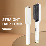 Straight Hair Comb, Lcd, Household Negative Ion Lazy Person Curling Stick, Dual Purpose Hair Salon, Electric Hair Straightener - V.I.P Digital Presence