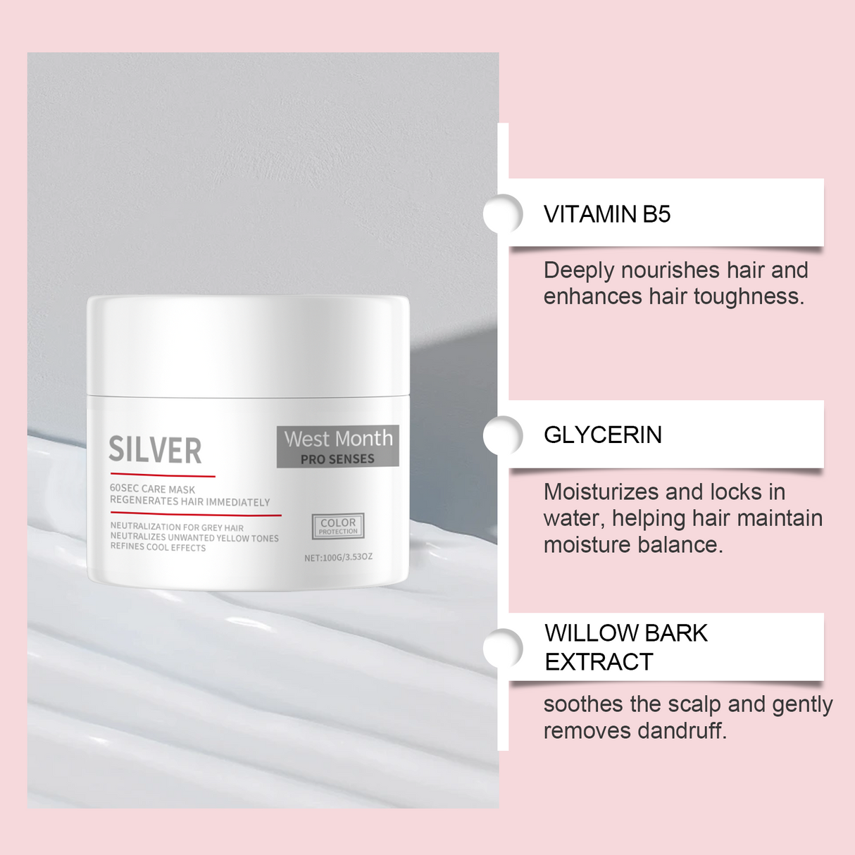 Hair Treatment Hair Mask Repair Dry And Frizzy Hair Moisturizing And Smoothing Hair Treatment - V.I.P Digital Presence