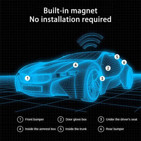 GF10 Car GPS Locator Tracker Mini For Senior Citizens – Dementia, Alzheimer's, Special Needs GPS Tracking Device Life Saving Str - V.I.P Digital Presence
