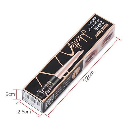 Music Flower Brand Waterproof Liqiud Eyeliner Pencil 24H Long-lasting Matte Eye Liner Delineador Black Eyelid Quick-Dry Makeup - V.I.P Digital Presence