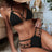 Cutout Halter Neck Two-Piece Bikini Set - V.I.P Digital Presence
