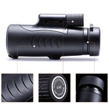 USCAMEL 8X42 Monocular Compact Hunting BAK7 Clear Vision for Bird Watching Waterproof Telescope HD (Black,Army green) - V.I.P Digital Presence
