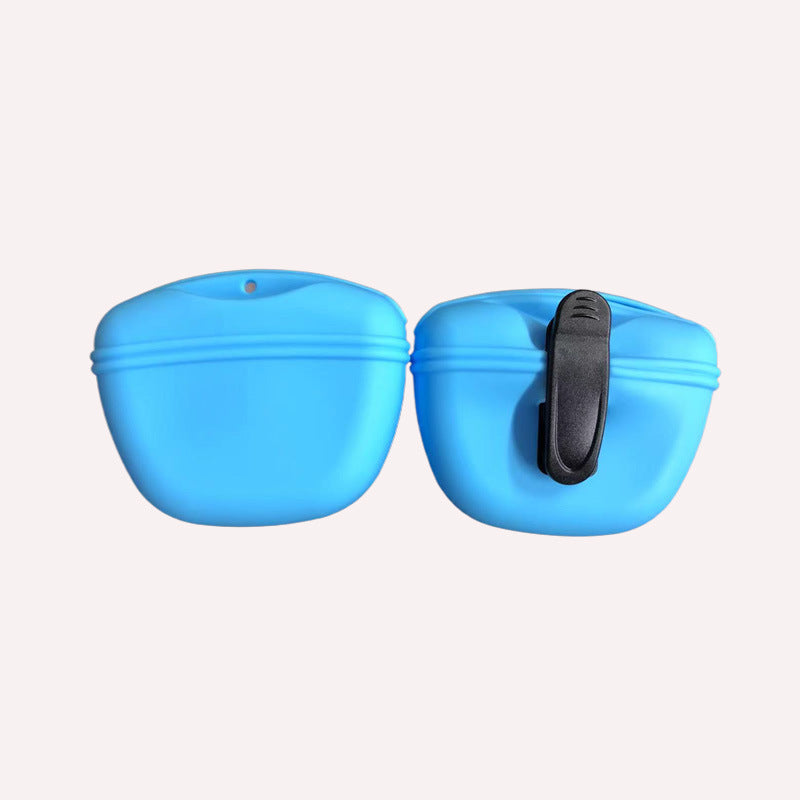 Silicone Pet Training Bag Dog Treat Bag Outdoor Training Snack Waist Bag - V.I.P Digital Presence