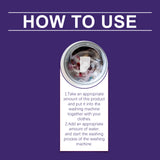 Laundry Detergent Gently Cleans Clothes Decontamination Long-Lasting Fragrance Cleaning Laundry Bubble Paper - V.I.P Digital Presence