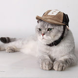 Sun Hat with G-Word Dog Design, Travel Sun Hat for Spring and Autumn, Outdoor Sun Protection with Mesh Ventilation, Pet Themed Baseball Cap - V.I.P Digital Presence