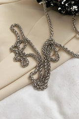 Sequin Chain Drawstring Bucket Bag - V.I.P Digital Presence