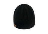 European and American retro style diamond grid coarse needle knitted hat for men and women, fashionable autumn and winter knitted hat - V.I.P Digital Presence