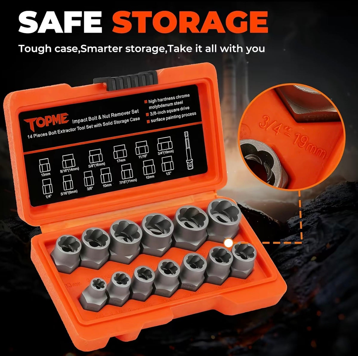 BoltGrip Socket Set