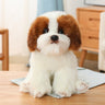 Simulation dog Maltese plush toy Bichon Frise doll Labrador Tibetan Mastiff birthday gift