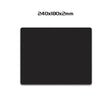 Aluminum Alloy Smooth Mouse Pad 240x180/300mm Hard Metal Slim Desk Mat Rubber Anti-slip Bottom Speed Control Mousepad For Gaming - V.I.P Digital Presence