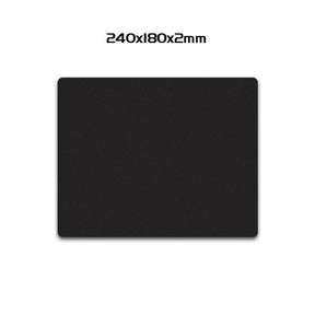 Aluminum Alloy Smooth Mouse Pad 240x180/300mm Hard Metal Slim Desk Mat Rubber Anti-slip Bottom Speed Control Mousepad For Gaming - V.I.P Digital Presence