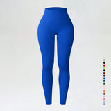 Threaded autumn and winter yoga pants seamless fitness pants high waisted sports yoga clothes leggings - V.I.P Digital Presence