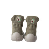 Autumn New Soft Sole Baby Walking Shoes Knitted Embroidered Baby Floor Socks Shoes Avocado Children's Socks - V.I.P Digital Presence