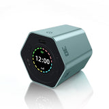 Hexagon Digital Clock Timer Magnetic Cubes Timer Kitchen Hexagon Flip Timer for Studying Cooking Exercising Easy To Use Magnetic - V.I.P Digital Presence