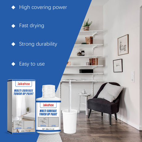White Retouching Paint For Home Wall Damage Scratches Retreading Cover Multifunctional Waterproof Retouching Paint - V.I.P Digital Presence