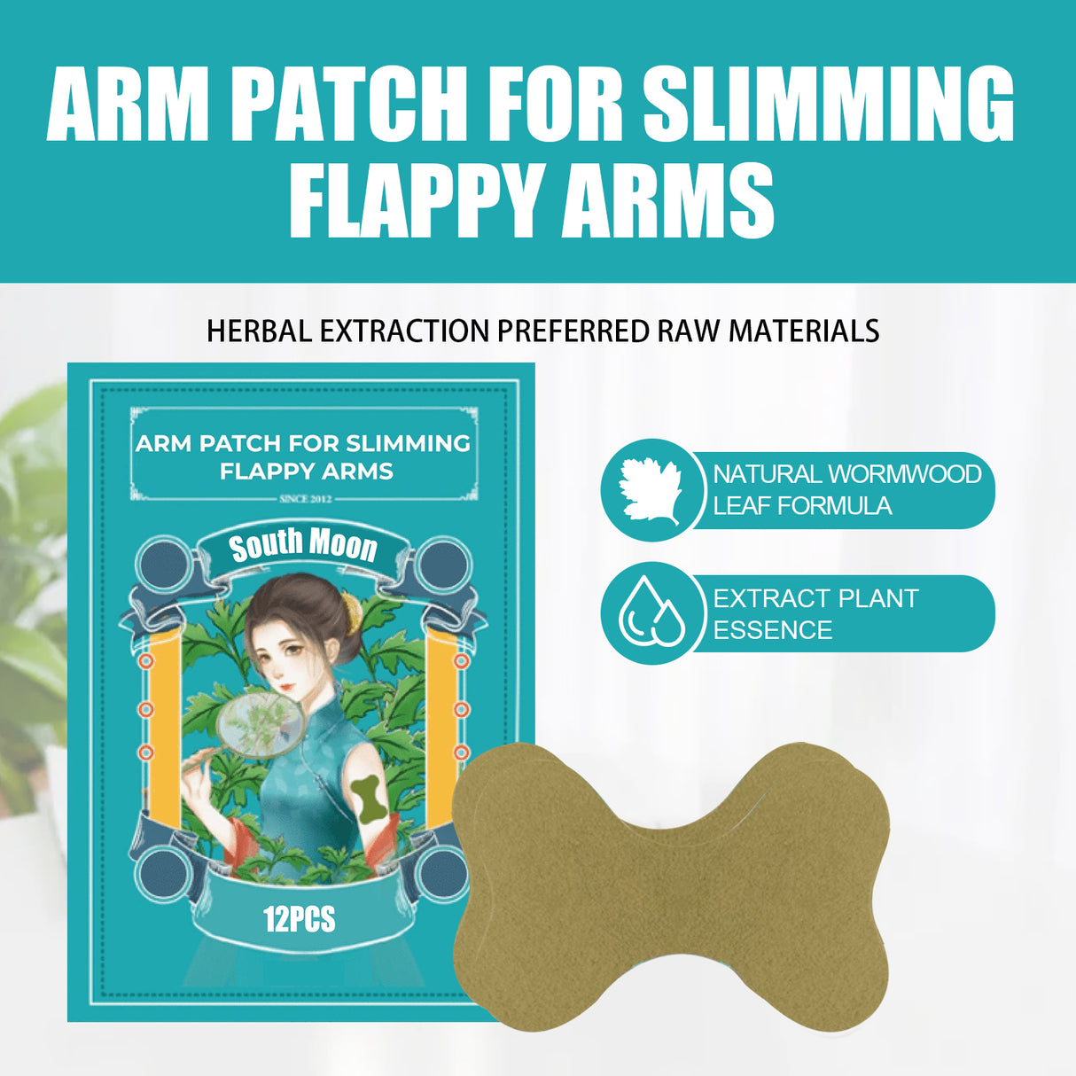 Mugwort Arm Patch, Arm And Leg Natural Herbal Moxibustion Patch - V.I.P Digital Presence
