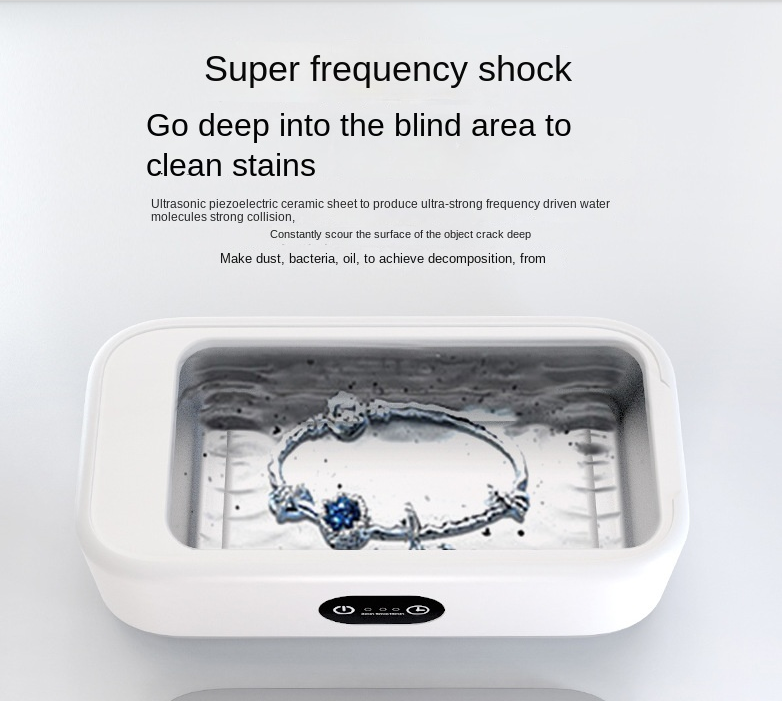 Ultrasonic cleaning machine for contact lenses, jewelry, dentures, and small household ultrasonic glasses cleaning machine - V.I.P Digital Presence