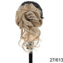 Synthetic Messy Curly Claw Hair Bun Chignon Hair Extensions Scrunchy Fake False Hair With Tail for Women Hairpieces - V.I.P Digital Presence
