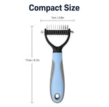 DualPaw Pet Deshedding Brush
