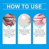 Denture Cleaner Spray, Denture Cleaner Cosmetic Teeth Denture Cleaner Spray Portable - V.I.P Digital Presence