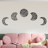 3D Stereoscopic Moon Phase Change Acrylic Mirror Surface Sticker Home Decoration Self-Adhesive Wall Sticker - V.I.P Digital Presence